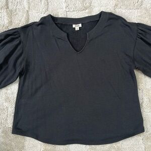 Ana puff sleeve sweatshirt